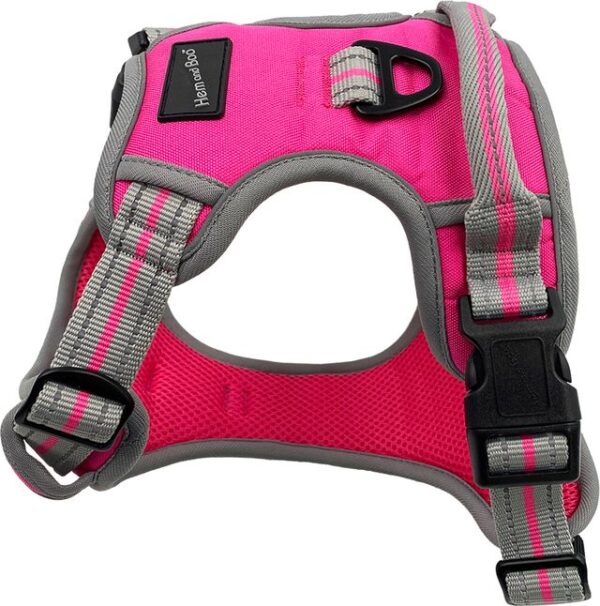 Hem & Boo Bright Pink Sports Dog Harness at The Lancashire Dog Company